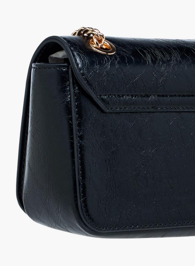 سيليست حقيبة كروس بودي بنقوش مع حزام سلسلة - Image 5