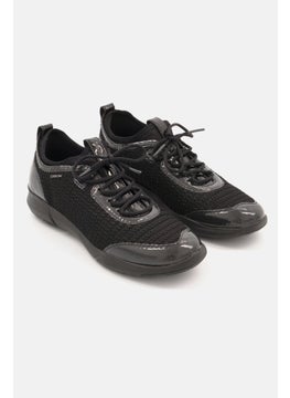 GEOX Women Nebula X B Lace Up Casual Shoes, Black  - Image 1