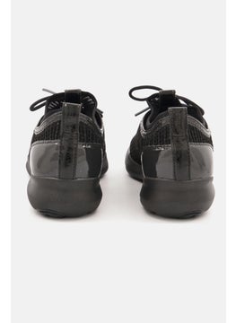 GEOX Women Nebula X B Lace Up Casual Shoes, Black  - Image 3