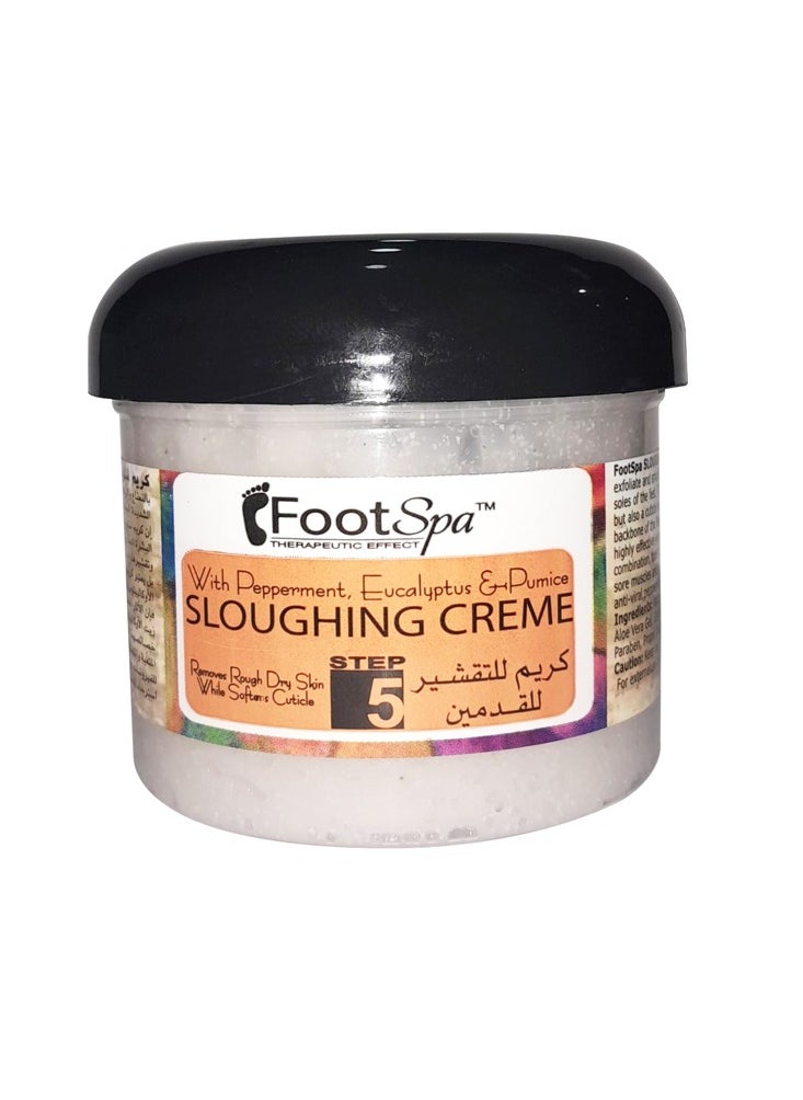 Foot Spa - Sloughing Cream Peppermint And Eucalyptus 118ml - Image 1
