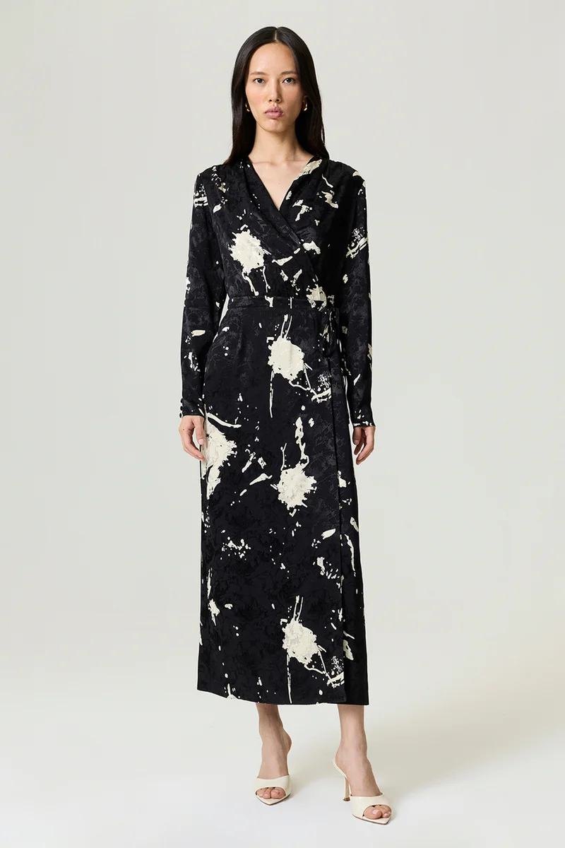 Patterned Maxi Dress