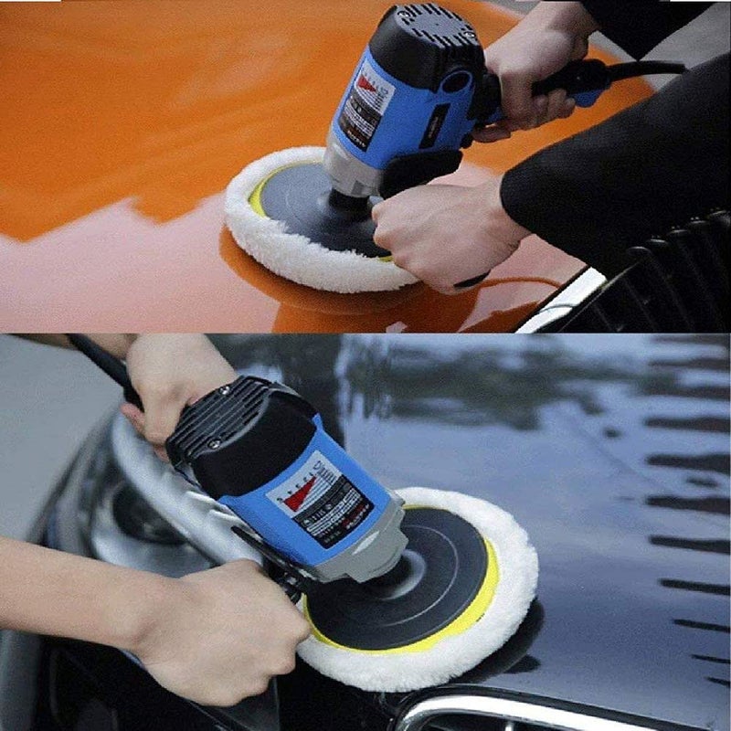 Diy Crafts CT-DIY-HI-37858 With Drill Attachment Universal Nut Sanding Disc for Use on Wood, Metal & Leather Removing Paint Others Works, Pack of 2 Set, 7" - Image 3