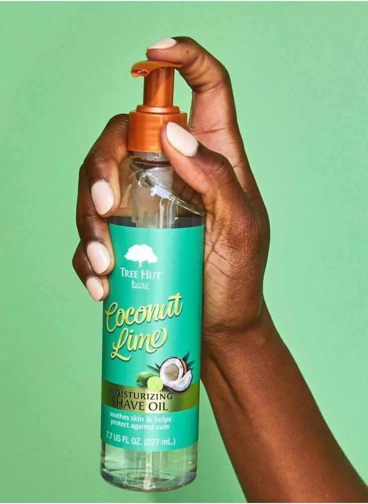 Tree Hut Coconut Lime Moisturizing Shave Oil  - Image 3
