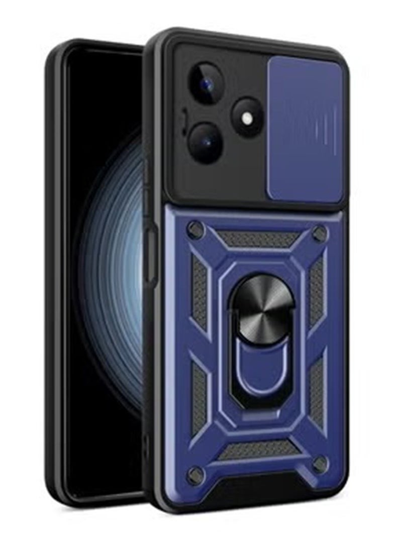 الهاتف المحمول حالة الغطاء ، غطاء عدسة الكاميرا انزلاق + 360 درجة قوس الدورية خاتم + مصد الصدمات حالة الهاتف المحمول