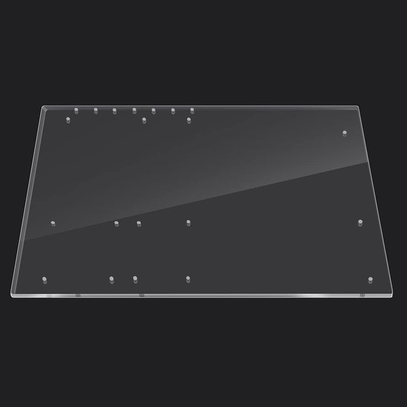 Acrylic Frame Transparent Open Style Acrylic Computer Case Stand, Support Longer Graphic Card for ATX Motherboard - Image 2