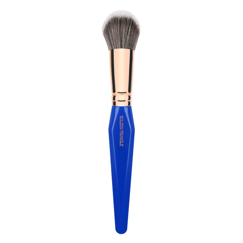 Bdellium Tools Professional Makeup Brush - Golden Triangle 968 BDHD Phase II - With All Vegan and Soft Synthetic Fibers, For Versatile Application & Blending (Blue, 1pc) - Image 4