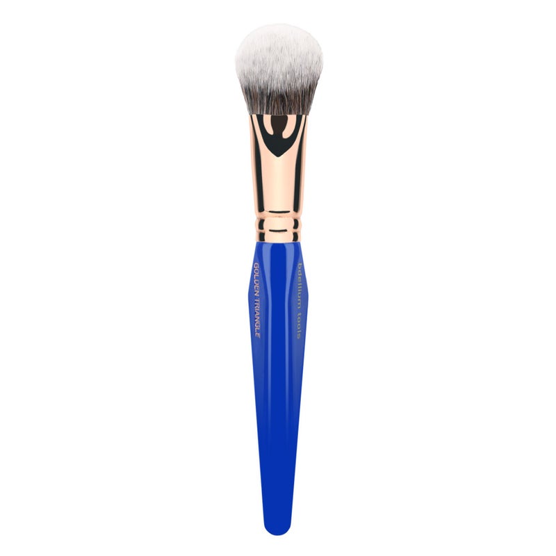 Bdellium Tools Professional Makeup Brush - Golden Triangle 968 BDHD Phase II - With All Vegan and Soft Synthetic Fibers, For Versatile Application & Blending (Blue, 1pc) - Image 5