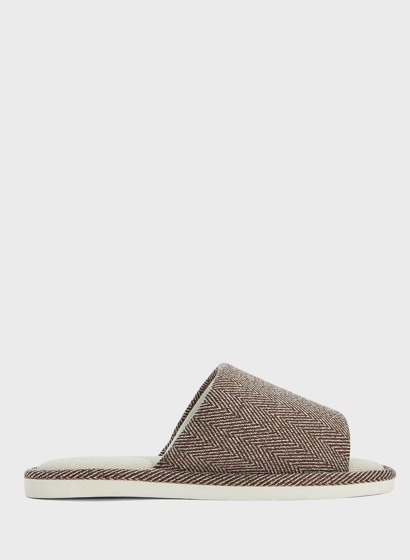 Seventy Five Open Toe Cozy Home Slippers  - Image 1