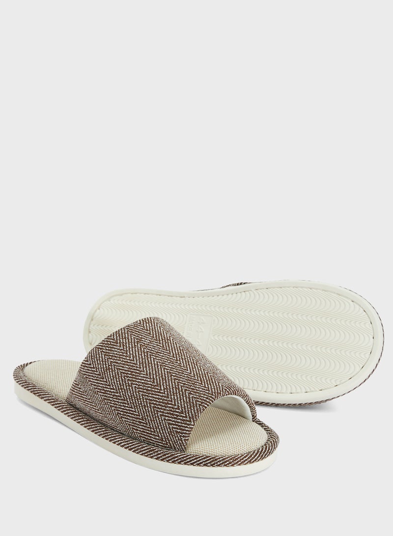 Seventy Five Open Toe Cozy Home Slippers  - Image 3