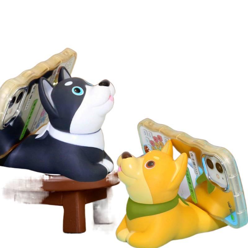 Stand Cute Cartoon Desktop Phone Tablet in Black for Phone and Tablet Fit for School Days - Image 2