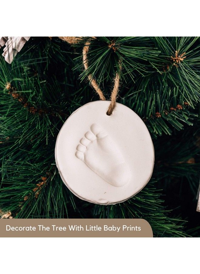 Bubzi Co Baby Handprint And Footprint Kit Ornament Makers For Baby Girl Gifts & Baby Boy Gifts Unique Memory Art Personalized Baby Gifts For Baby Registry Keepsake Box Nursery Decor - Image 3