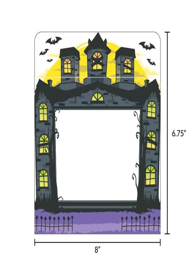 The Cookie Countess Inc The Cookie Countess Haunted House Cookie Bag (10 Count, Orange, Plastic, Zipper Closure, Stand Up, Disposable, Food Safe Plastic, Perfect for Parties & Trick-or-Treating) - Image 2