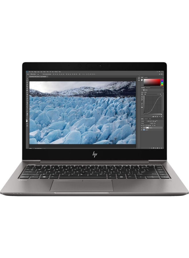 HP ZBook 14u G6 Mobile Workstation, Intel Core i7-8565U, 512GB SSD, 16GB RAM, AMD Radeon Pro WX 3200 4GB, 14.1 Inch FHD Display, Windows 10 Pro - Silver (Renewed), Grade A, 6 Months Warranty Silver - Image 1