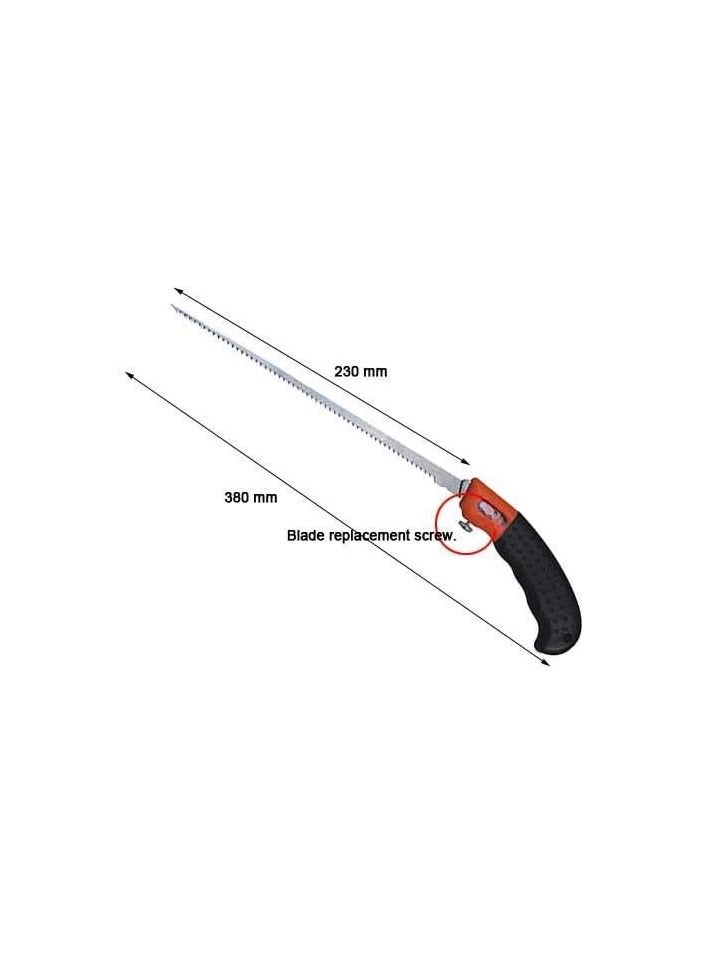 Replaceable Blade Hand Saw J-210, Stainless Steel Made In Korea - Image 2