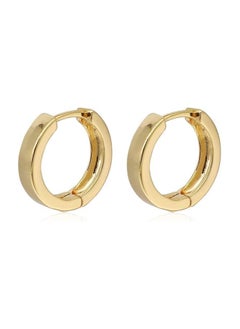 Fayrouz Jewellery Fayrouz Hoop Earrings for Women, 18K Gold Plated Hoop Earrings, Lightweight Hypoallergenic Earrings for Girls  - Image 1