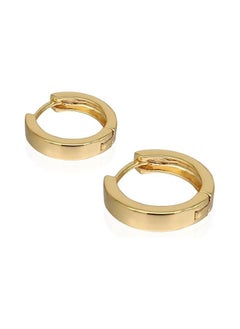 Fayrouz Jewellery Fayrouz Hoop Earrings for Women, 18K Gold Plated Hoop Earrings, Lightweight Hypoallergenic Earrings for Girls  - Image 4
