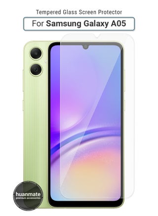 Samsung Galaxy A05 Tempered Glass Screen Protector – High Transparency, Delicate Touch, Anti-Explosion, Smooth Arc Edges, Easy Installation, Screen Protector for Samsung Galaxy A05 - pzsku/Z37AA94FC1A1D3C30A4E4Z/45/_/1710425335/d1a3626d-b996-4a98-a925-7e7c50e166b6