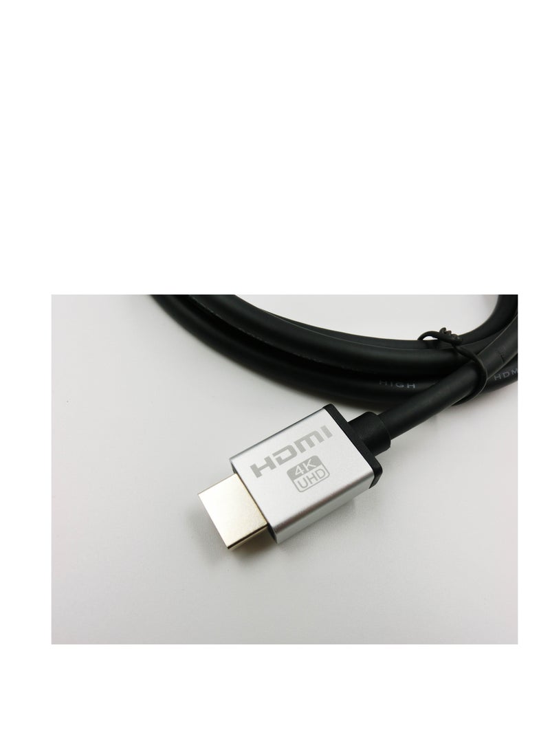 KUWES HDMI 2.0 4K @ 60Hz M/M PVC High-Speed HDMI Cable with 24K Gold Plated Connector and Ethernet 3M - Image 1