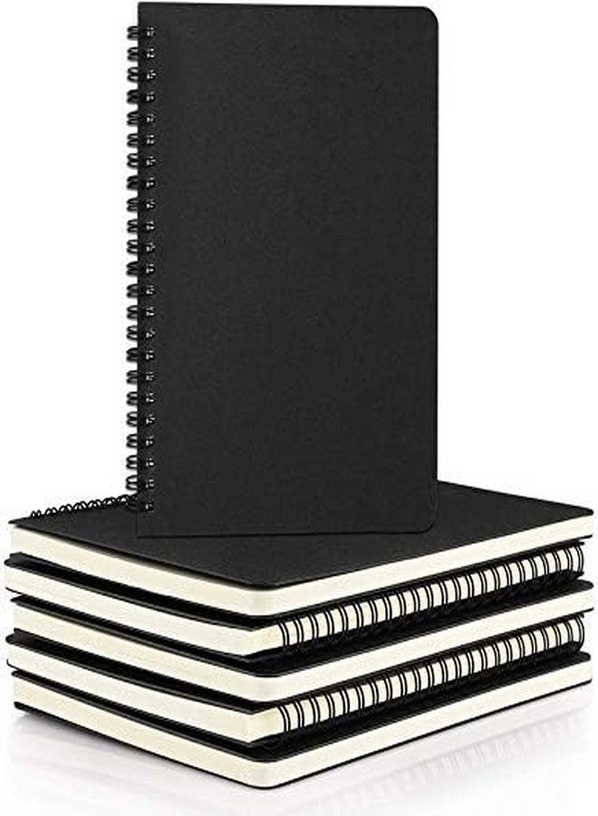 Peeplvalue Pack of 10 A5 Size-80 Pages unruled blank Spiral Bound Notebook White unruled Paper Wirebound Journal/Diary/DIY Notepads for School/Office (A5 multicolour Size- 14x21cm) - Image 3