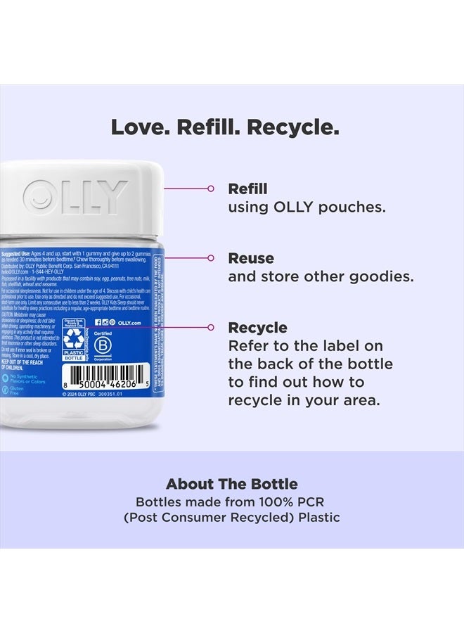 OLLY Kid's Sleep, Razzzberry, 50 Gummies - Image 5