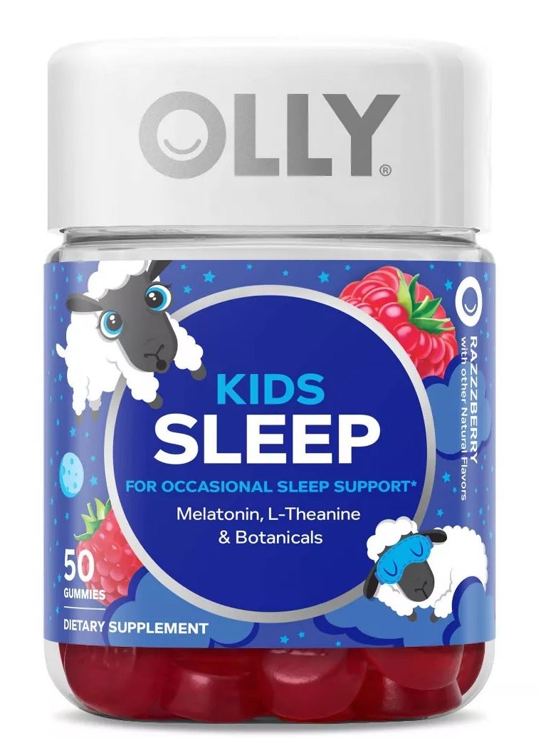 OLLY Kid's Sleep, Razzzberry, 50 Gummies - Image 1