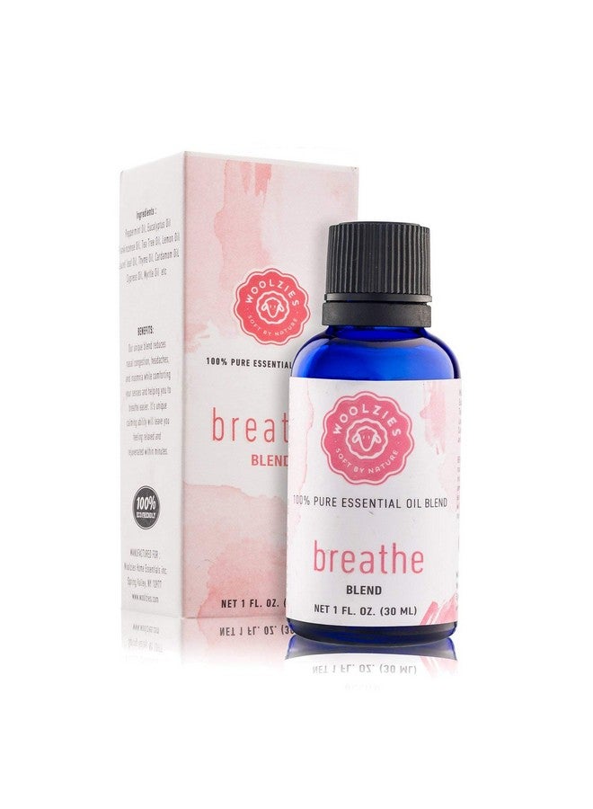 Woolzies Breathe Essential Oil Cold Stopper Blend For Cold, Cough, Congestion, Sinus Relief, Allergy, Headache, Aromatherapy, Scents & Diffuser - Image 1