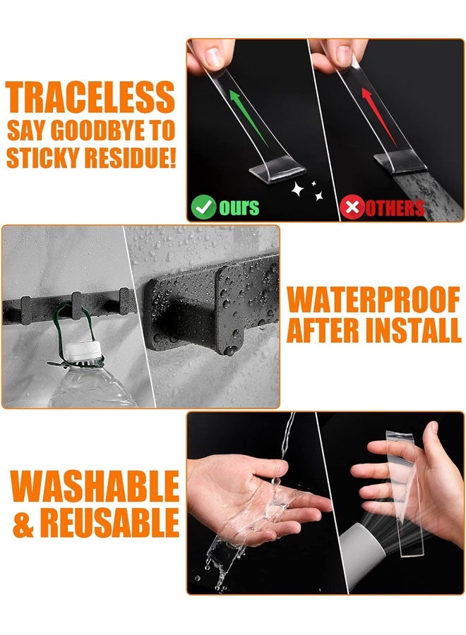 Extra Strong Double Sided Tape Heavy Duty Removable  | 5 Meters Clear Sticky Nano Adhesive Wall Tape Heavy-Duty Double-Sided Nano Tape for Hanging Picture, Poster, Carpet, Photo Deco - Image 3