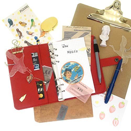 Zelten A6 Felt Binder Blue - Image 5