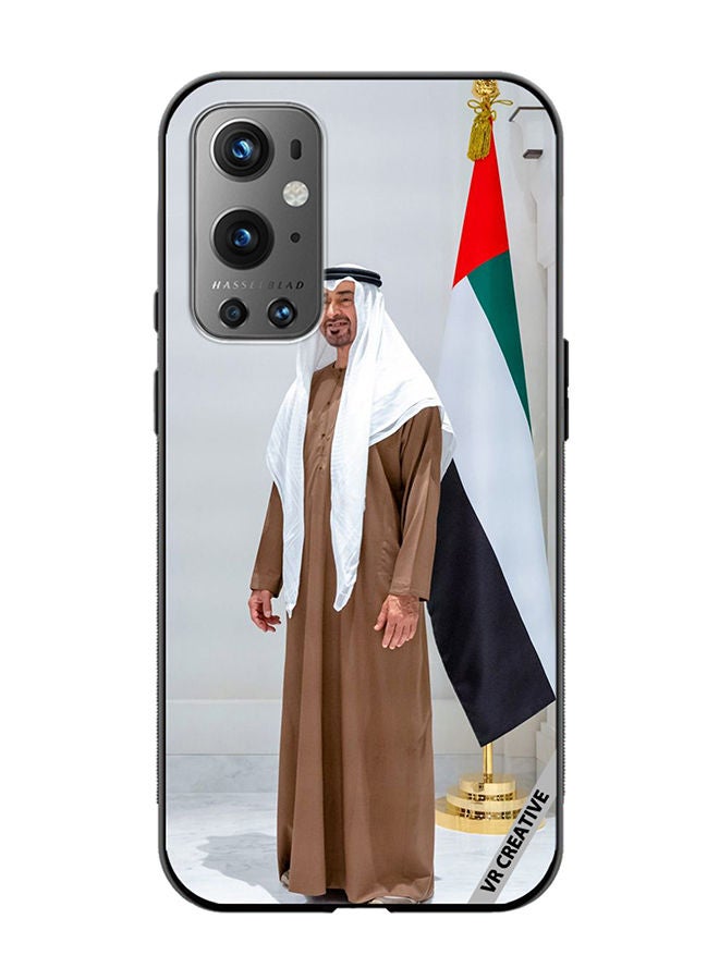 VR CREATIVE Protective Case Cover For OnePlus 9 Pro Sheikh Mohamed Bin Zayed Al Nahyan Design Multicolour - Image 1
