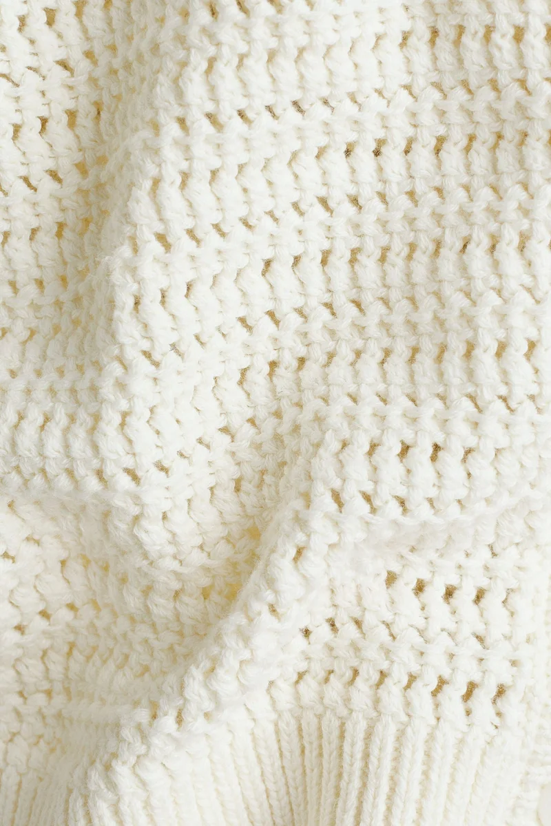 اتش اند ام كارديغان محبوك بنسيج بارز