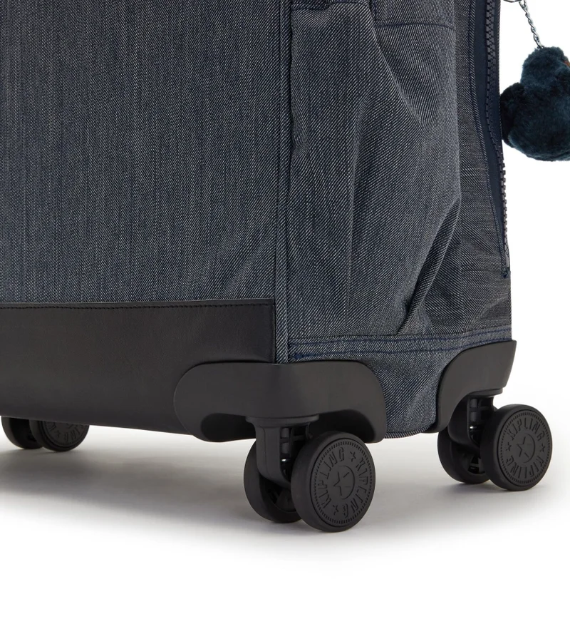 Kipling  New Storia Large 4-Double Wheeled Kids Trolley Bag - Marine Navy for Men | Best Price UAE