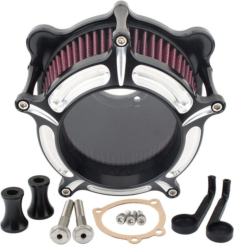 QASULER Motorcycle Air Filter for Harley Models - Image 1