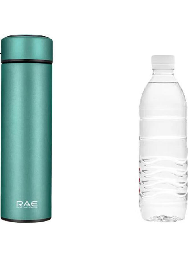 Rae Ran Ye (Rae) Insulated Mug, College Student Water Bottle, Home Use 304 Stainless Steel Tea Cup, 500Ml, Mint Green, R3320 - Image 1