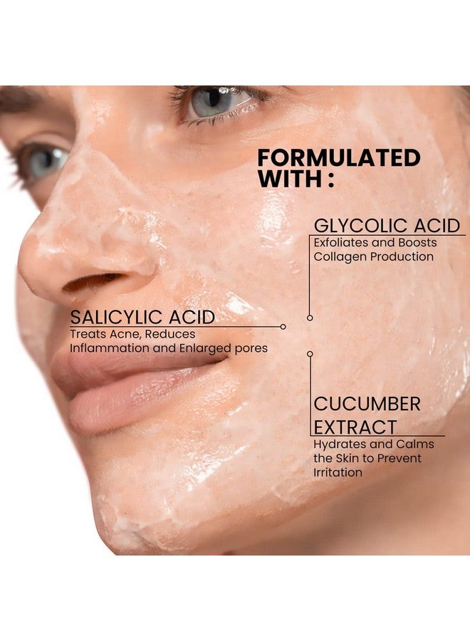 Kleem Organics Leem Organics Procollagen Glycolic Acid Face Wash With Salicylic Acid Organic Face Cleanser For Women & Men To Unclog Pores & Improve Skin Tone And Texture Gentle Exfoliating Face Wash 4.05 Oz - Image 4