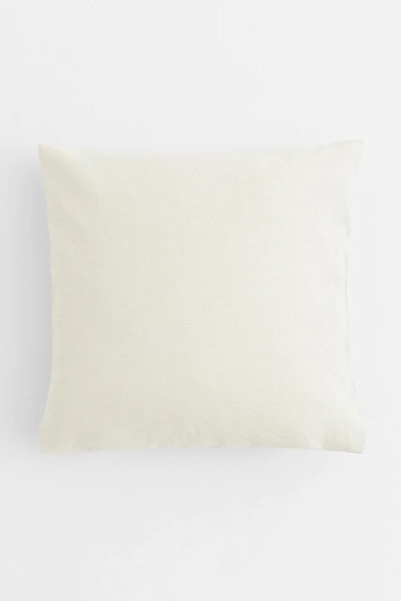 اتش اند ام غطاء وسادة من قطن الكتان