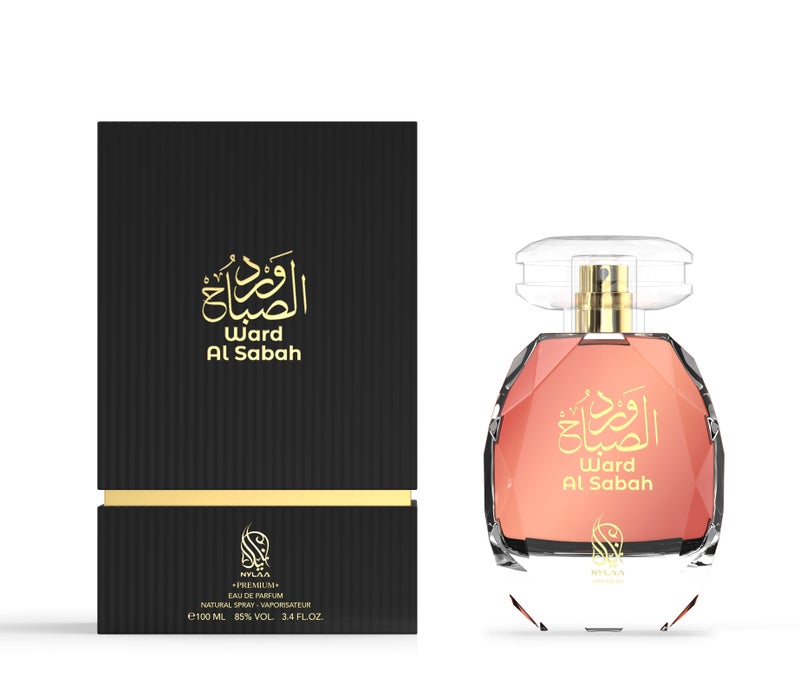 NYLAA Ward Al Sabah Eau De Parfum(EDP) 100ML | Premium Unisex (Men and Women) Perfume | Long Lasting Fragrance | Daily Use Perfume - Image 1