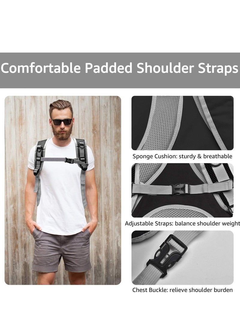 MIXDE Cat Carrier Bubble Bag, Transparent Breathable Capsule Backpack, Pet Convenient Carrier Bag for Small and Medium Cats Dogs. Hiking, outdoor use - Image 3
