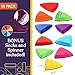 Special Supplies 10 Stepping Stones for Kids Indoor and Outdoor Balance Blocks Promote Coordination Balance Strength Child Safe Rubber NonSlip Edging - Image 4