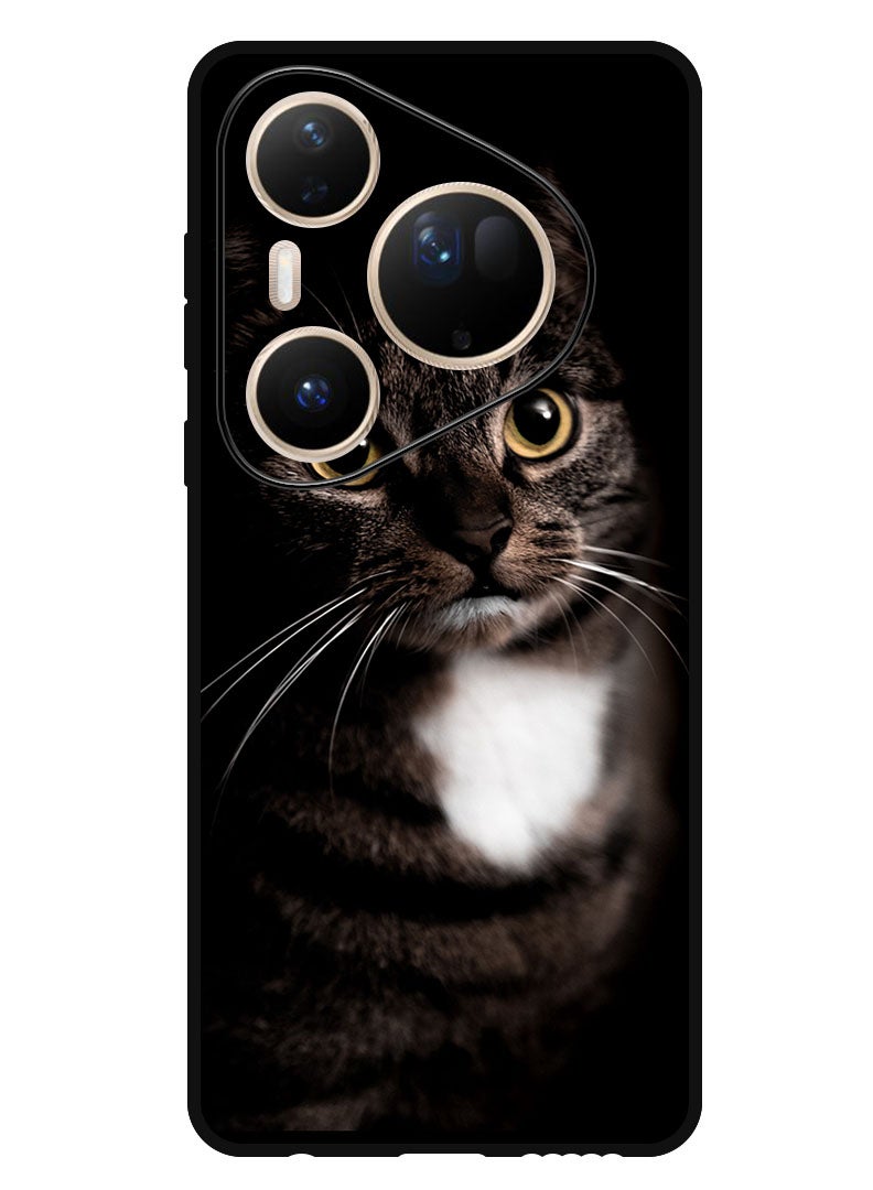 Theodor Case Compatible with Huawei Pura 80 Ultra 6.6 Inch Protection Shockproof Bumper Cover cat_pet - Image 1