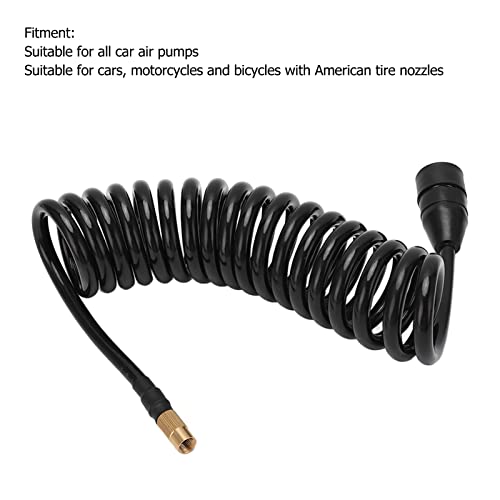 OUKENS Car Air Pump Extend Hose, 9.84ft PS20 Female Plug Inflator Extension Tube for American Tire Nozzle Car Motorcycle - Image 5