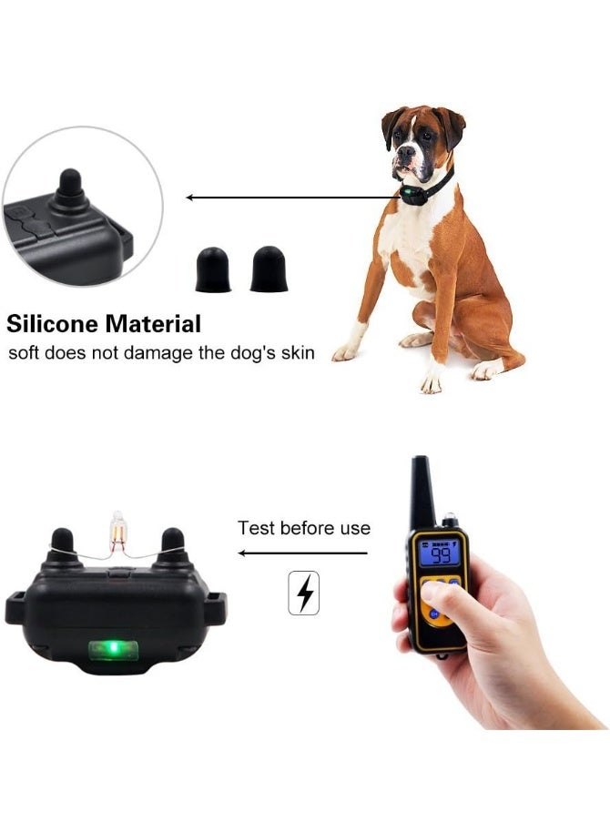 Baybal Dog Training Collar - Shock Bark Collar with 4 Modes, Waterproof & Rechargeable for Small to Large Dogs - Image 2