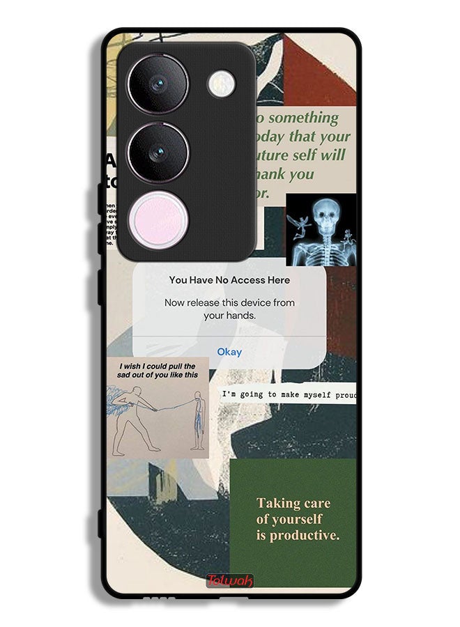 Tolwak vivo S17 Protective Case Cover Allow Yourself To Grow - Image 1