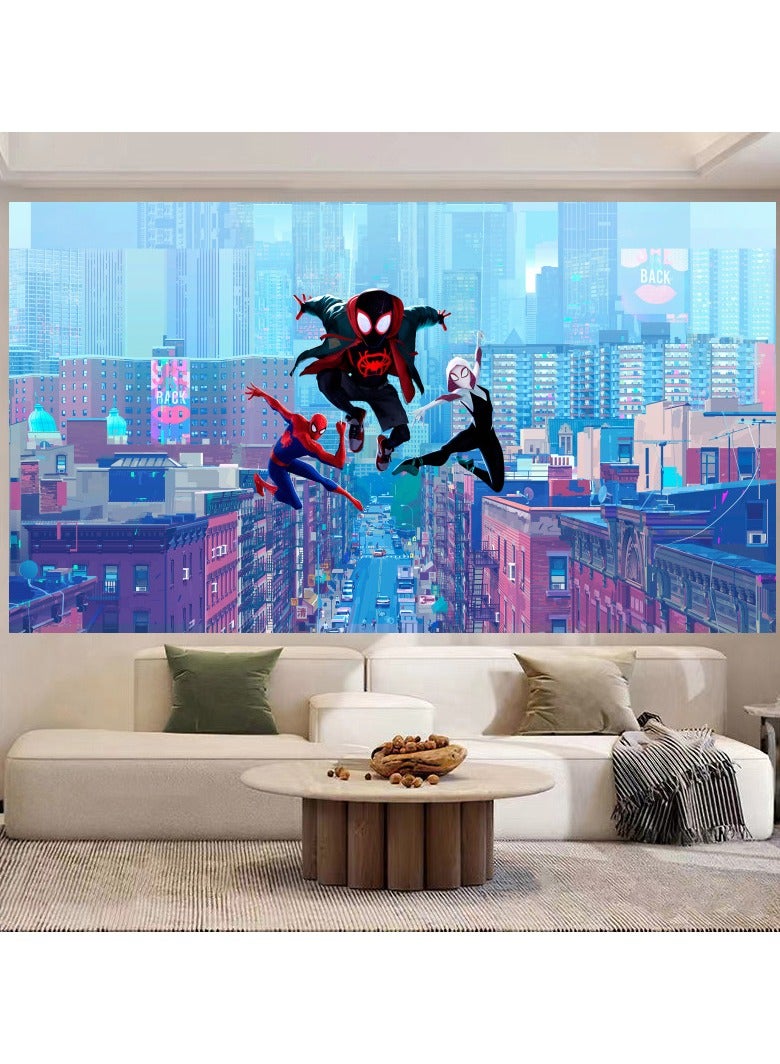 EBMINI Marvel Spider Man Anime Hanging Cloth 