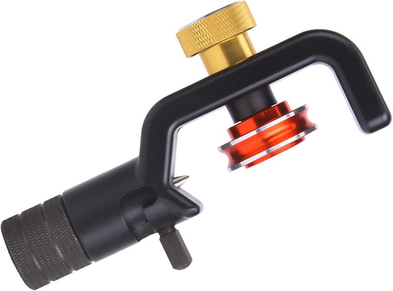 Generic Wire Stripping Knife Cable Cutter with Anodized Steel Handle Optical Fiber Cutting Tool for 4-10mm Cable Cutting and Stripping in Networking and Electronics - Image 1