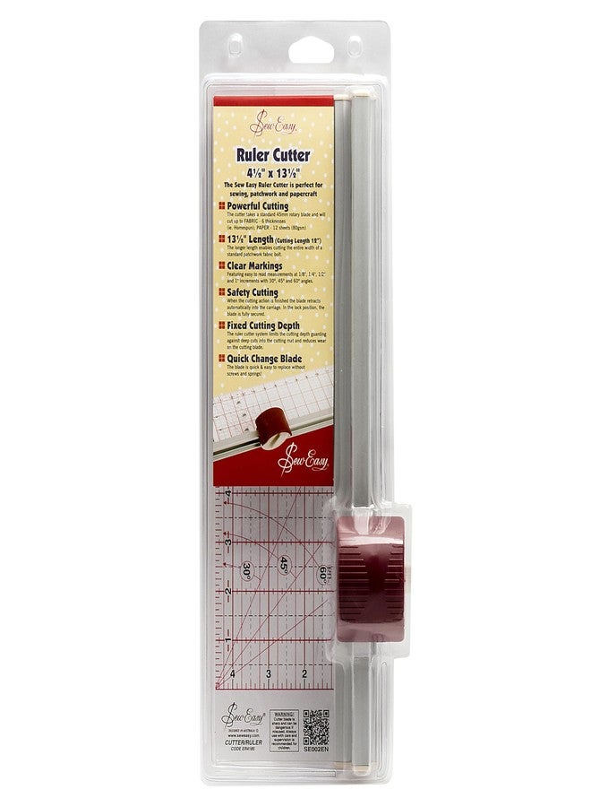 Sew Easy Ruler Cutter 4 1/2" x 13 1/2" - Image 1