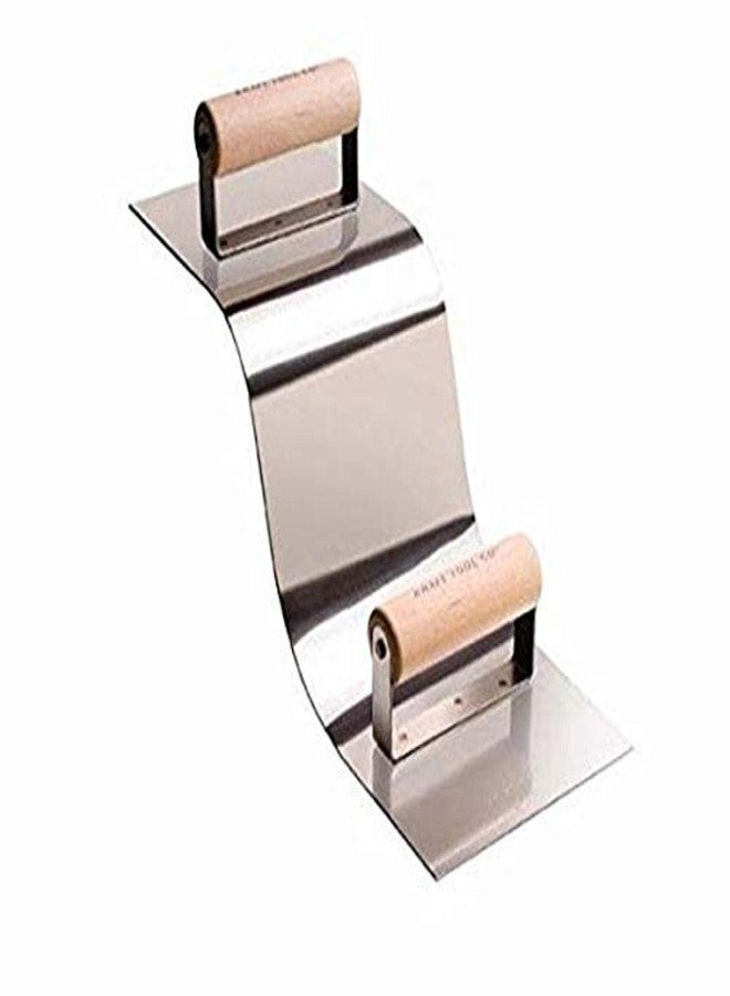 كرافت تول أداة Kraft Tool CF511PF المصنوعة من الفولاذ المقاوم للصدأ للركن والميزاب - نصف قطر 2 بوصة مع مقبض ProForm - Image 1