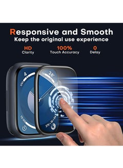 SNBFA Smartwatch Screen Protector for Apple Watch Series 10 42mm, Tempered Glass Ultra Thin HD Full Coverage Anti-Scratch 2 PCS  - Image 3