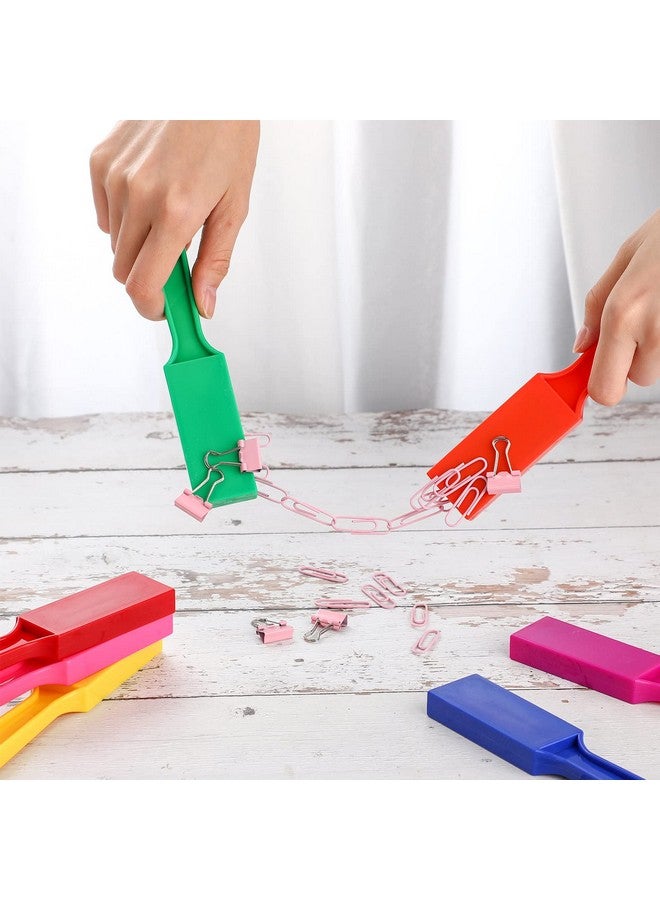Sanwuta 28 Pcs Magnetic Bingo Wand For Kids Educational Learning 8 Inch Rainbow Magnet Wand With Magnet Bar Magnet Sticks Science Experiment Tools For Preschool Learning Toys Classroom Bingo Games 7 Colors - Image 4