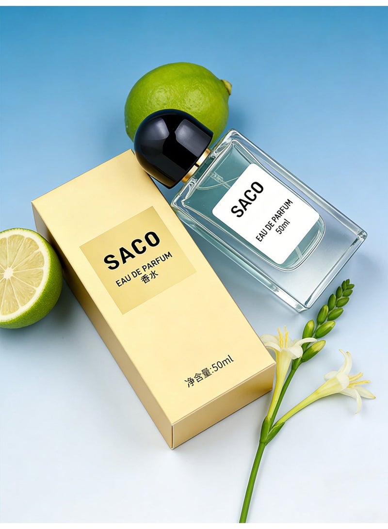 SACO/Vetiver Notes/Aromatic Woody Eau De Parfum/50ML/Suitable for Men and Women - Image 3