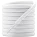 DELELE 2 Pair Oval Shoes laces Half Round 14 Athletic Shoelaces Shoe Strings White 31 inch - Image 2
